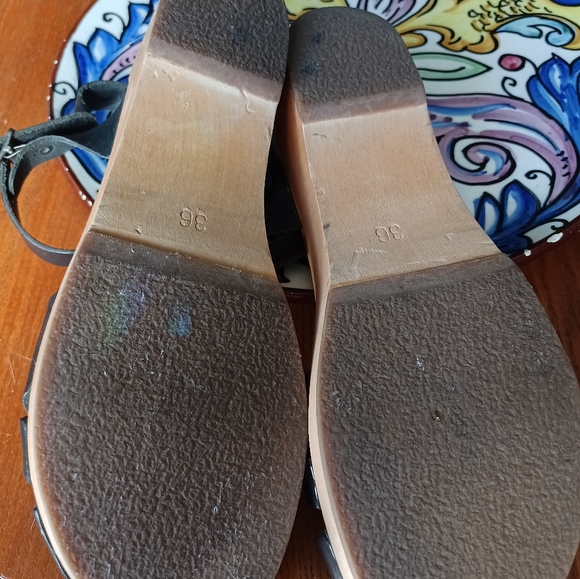 Swedish Hasbeens Sandals 36 - Picture 3 of 3